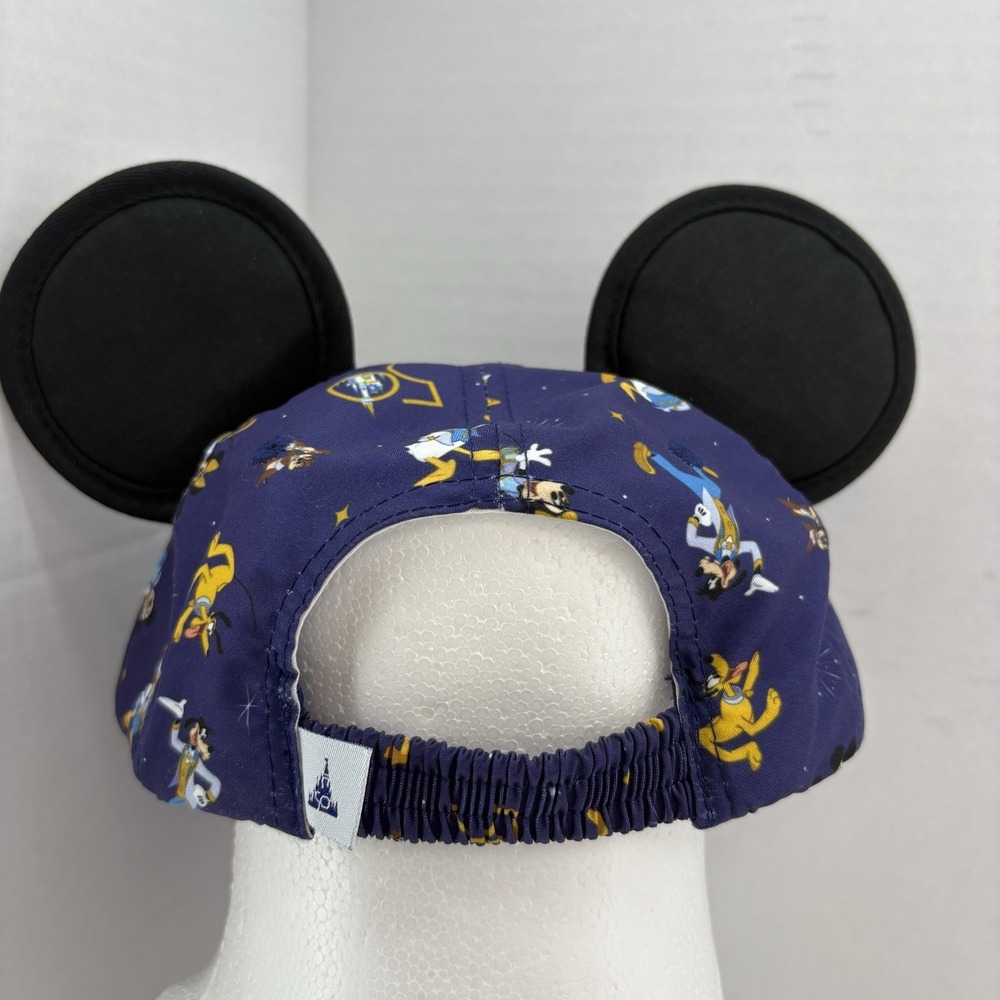 Walt Disney World 50th Anniversary Mickey Mouse Baseball Hat Ears Toddler - Picture 2 of 12